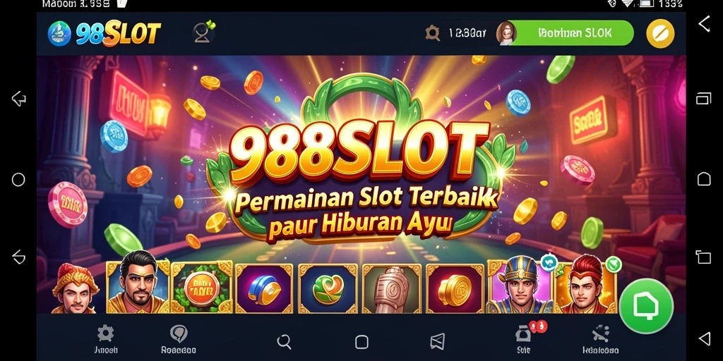 Screenshot utama 988SLOT menampilkan gameplay yang dinamis dan menarik.