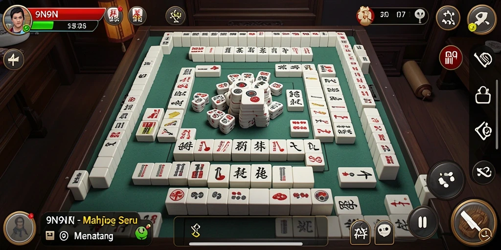 Tampilan gameplay 9N9N yang menarik dan mengasyikkan.