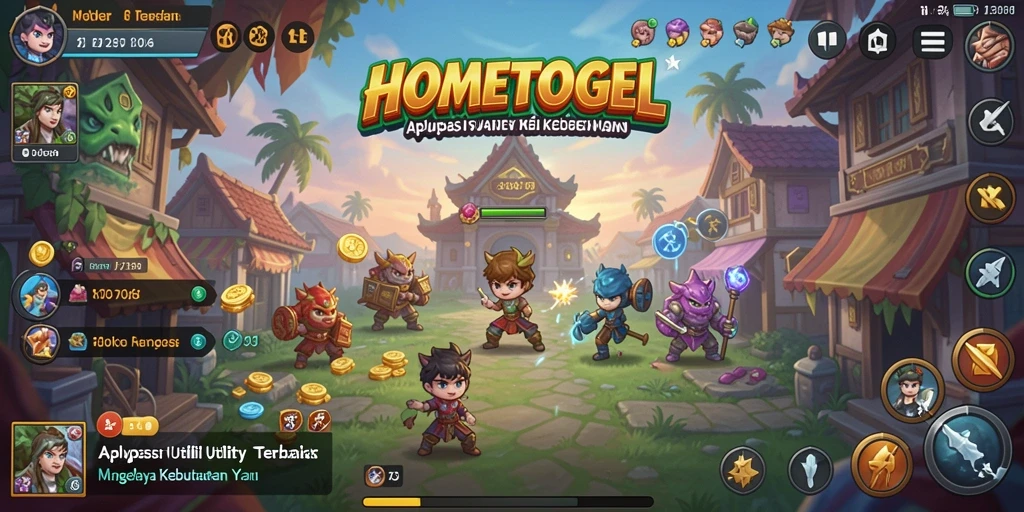 Tampilan aplikasi HOMETOGEL dengan fitur pengingat dan daftar tugas.