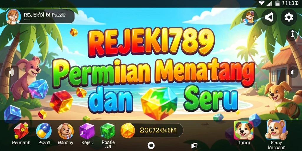Tangkapan layar REJEKI789 menampilkan gameplay Puzzle yang menantang.