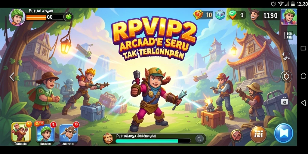 Tangkapan layar gameplay RPVIP2 yang menarik dan mengasyikkan.