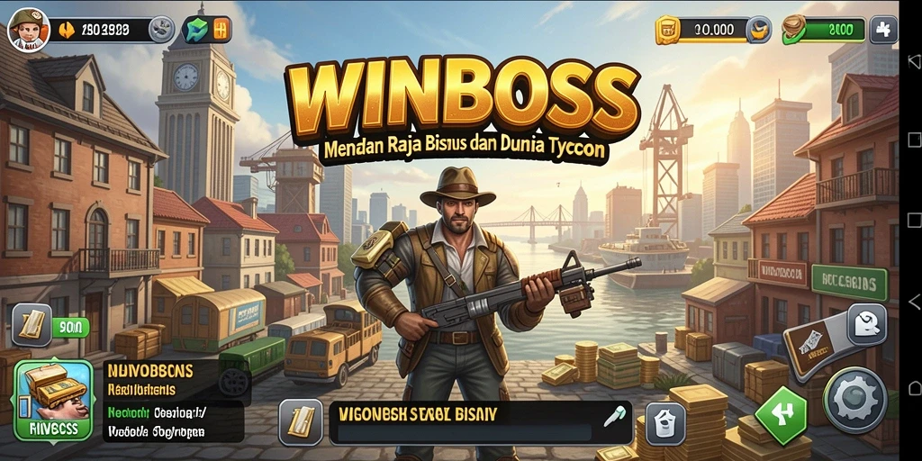 Tampilan gameplay WINBOSS yang menghanyutkan dan menantang.