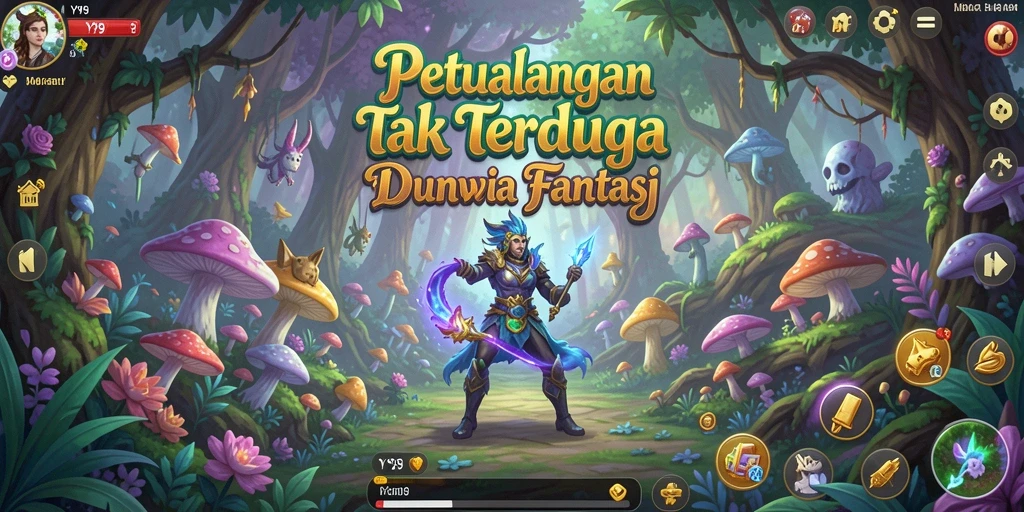 Tampilan menarik dari gameplay petualangan Y89 yang mengasyikkan.
