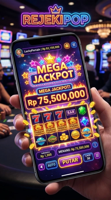 Screenshot fitur penelusuran cepat di aplikasi Rejekipop.